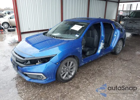 2020 Honda Civic Ex from USA, damaged, VIN 19XFC1F37LE010352